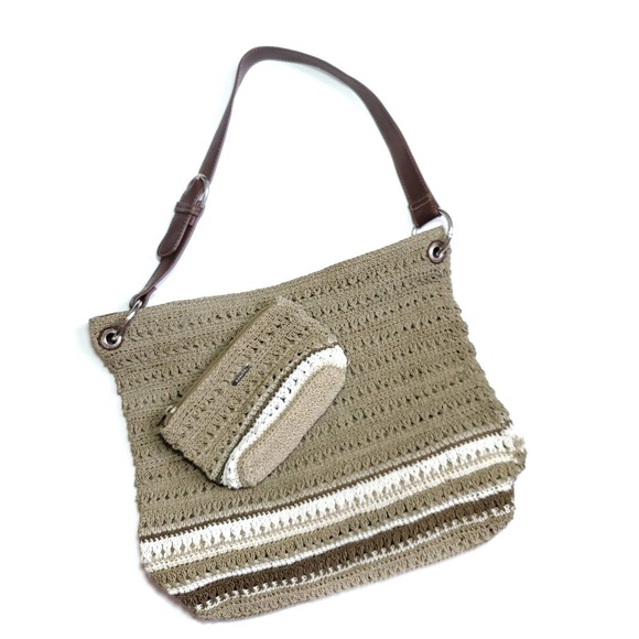 Rosetti | Neutral Knit / Crochet Bag